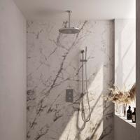 Chrome Edition thermostatische inbouw regendouche 3-weg omstelling SET 42 - thumbnail