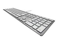 Cherry KC 6000 Slim for Mac Toetsenbord Zilver - thumbnail