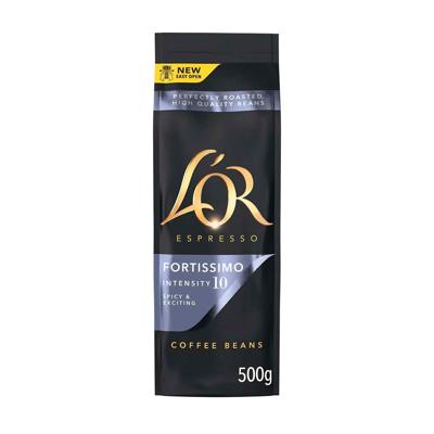 L'OR - Espresso Fortissimo Bonen - 4x 500g L'OR - Espresso Fortissimo Bonen - 4x 500g