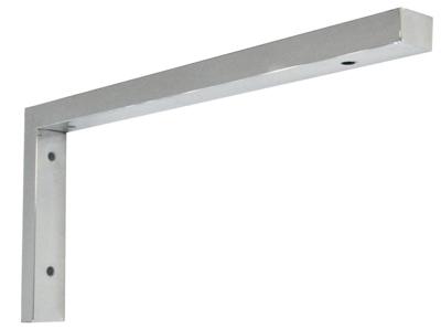 Wiesbaden Chroom L- supportbeugel 46x22
