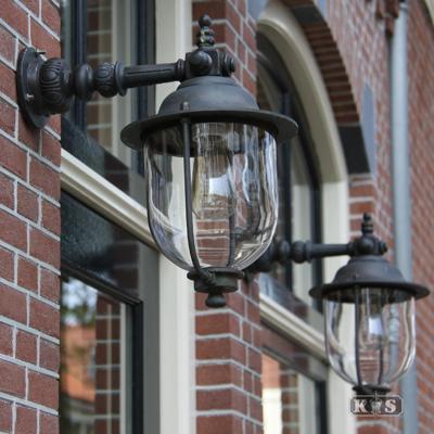 KS Verlichting Landelijke WandlampLindau 40cm brons bruin - 7284