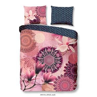 Hip dekbedovertrek Zinzi - multikleur - 200x220 cm - Leen Bakker