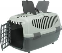 TRIXIE BE ECO VERVOERSBOX CAPRI ANTRACIET / GRIJS-GROEN 48X32X31 CM - thumbnail