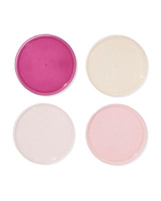 HEMA Herbruikbare bordjes glitter - 4 stuks