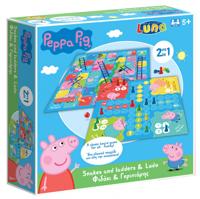 Luna bordspellen Peppa Pig 21,5 cm karton 2 stuks - thumbnail