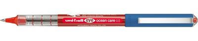 Uni-ball Eye Ocean Care roller, schrijfbreedte 0,3 mm, rood