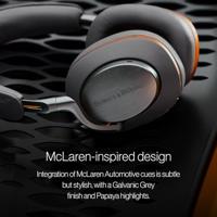 Bowers & Wilkins Px8 McLaren Edition, Noise Cancelling Draadloze Over-Ear Hoofdtelefoon, Bluetooth 5.0, Snelladen, 30 Uur Afspeeltijd, Ingebouwde Microfoon - Galvanisch Grijs & Papaya-Oranje - thumbnail