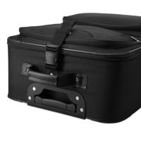 4 delige reiskoffer set, koffers, trolley zwart - thumbnail