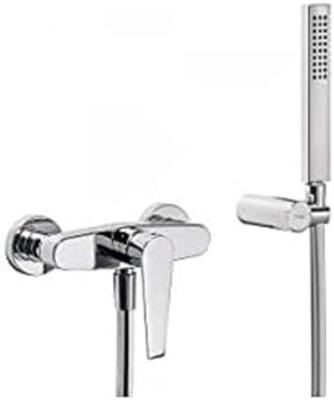 Douchekraan Tres Class | Opbouw | Mengkraan | 1-weg | hoh 15 cm | 1-hendel | Rond | Chroom