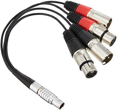 Atomos 10-pin LEMO naar XLR breakout kabel voor Shogun Atomos 10-pin LEMO naar XLR breakout kabel voor Shogun