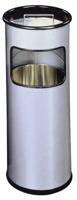 Durable 333023 Papierbak 17 l Metaal (Ø x h) 260 mm x 620 mm Zwart Met asbak 1 stuk(s) - thumbnail