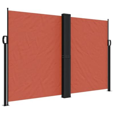 VidaXL Windscherm uittrekbaar 160x1000 cm terracottakleurig VidaXL Windscherm uittrekbaar 160x1000 cm terracottakleurig
