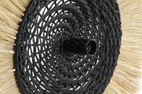 Muurlamp DKD Home Decor Natuurlijk Zwart Koloniaal Ijzer 220 V 25 W Jute (42 x 9 x 42 cm) - thumbnail