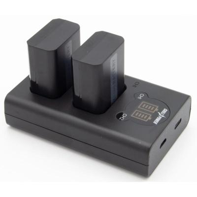 ChiliPower NP-FW50 Sony USB Duo Kit - Camera accu set
