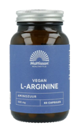 Mattisson HealthStyle L-Arginine 500mg Capsules - thumbnail