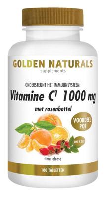 Golden Naturals Vitamine C 1000mg met rozenbottel Tabletten Golden Naturals Vitamine C 1000mg met rozenbottel Tabletten