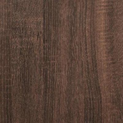 Schoenenrek 60x25x81 cm bewerkt hout bruin eikenkleur