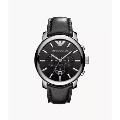 Emporio Armani Herenhorlogeroestvrij staal AR0431 Emporio Armani Herenhorlogeroestvrij staal AR0431