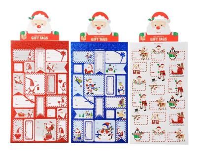Sticker papier l26.5b15h0.01 cm a3 kerst Decoris - Decoris