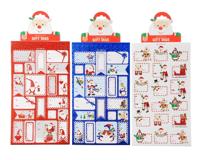 Sticker papier l26.5b15h0.01 cm a3 kerst Decoris - Decoris - thumbnail