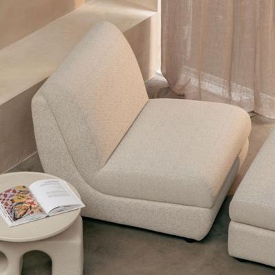Zuiver Fauteuil 'Mississippi' kleur Beige Zuiver Fauteuil 'Mississippi' kleur Beige