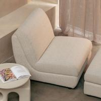 Zuiver Fauteuil 'Mississippi' kleur Beige - thumbnail