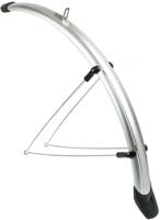 Eurofender Spatbordenset rapido 28 inch 46 mm kunststof zilver - thumbnail