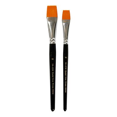 Creativ Company Gold line penselen plat, 2st.
