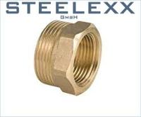 Kirchhoff Messing dubbele nippel, blank, 3/4"ET - 989343355 - thumbnail