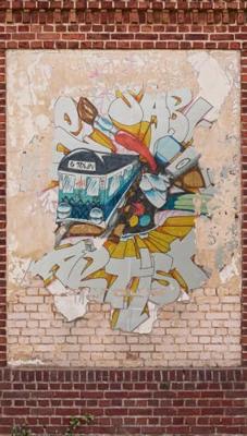 Livingwalls The Wall II - Bruin - Stenen Muur - 392401