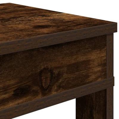 VidaXL Schoenenrek 80x30x98 cm bewerkt hout gerookt eikenkleurig