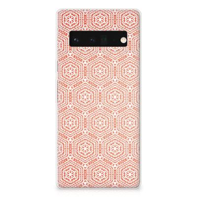 Google Pixel 6 Pro | TPU bumper | Pattern Orange Google Pixel 6 Pro | TPU bumper | Pattern Orange