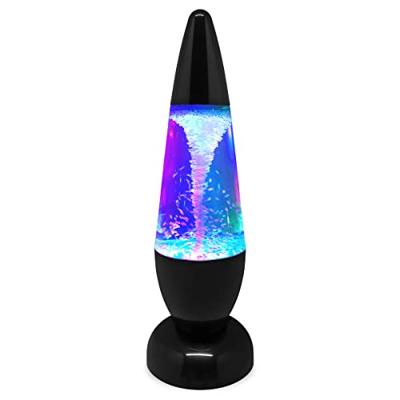 Tafellamp Tornado glitter LED