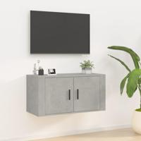 Tv-wandmeubel 80x34,5x40 cm betongrijs - thumbnail