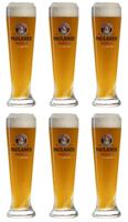 Paulaner Bierglazen Weizen - 500 ml - 6 stuks - thumbnail