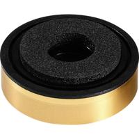 Monacor HF-35G Apparaatvoet Goud, Zwart 1 stuk(s) - thumbnail