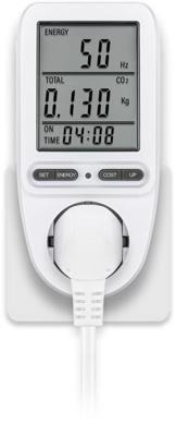 Goobay digitale energiekostenmeter pro meetapparaat (wit)