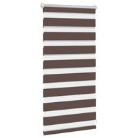 Duo Rolgordijn 40x100cm Koffiebruin - thumbnail