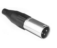 Amphenol AC3MM XLR Connector 3-polig XLR Kabeldeel Female AC Series - thumbnail