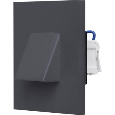 EVN LQ41840AE EVN Lichttechnik LED-wandinbouwlamp LED LED vast ingebouwd 1.8 W Antraciet