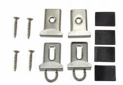 Wiesbaden sets chroom spiegelklemmen