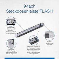 AS Schwabe 18669 Overspanningsveilige stekkerdoos Wit, Zwart Randaarde stekker 1 stuk(s) - thumbnail