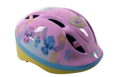 Stich Kinder helm disney stitch roze 52-56cm Stich Kinder helm disney stitch roze 52-56cm