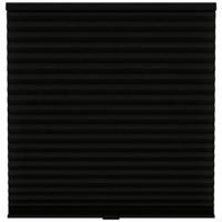 Fenstr plisségordijn Chicago dubbel 45mm lichtdoorlatend - zwart (15024) - thumbnail