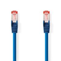 CAT6-kabel | RJ45 Male | RJ45 Male | S/FTP | 0.50 m | Rond | LSZH | Blauw - thumbnail