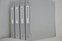 Gelamineerde Tape voor Labelmakers Dymo D1 45803 LabelManager™ Wit Zwart (5 Stuks) - thumbnail