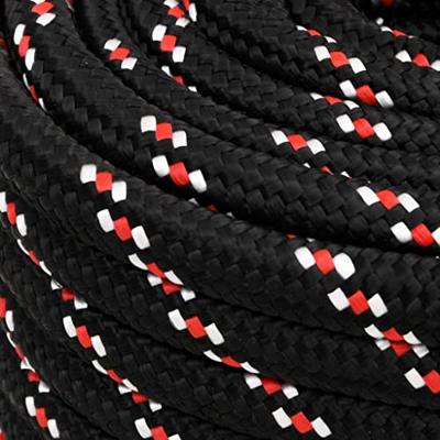 VidaXL Boot touw 20 mm 25 m polypropyleen zwart VidaXL Boot touw 20 mm 25 m polypropyleen zwart
