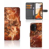 Xiaomi 11T | 11T Pro | Bookcase | Marmer Bruin - thumbnail