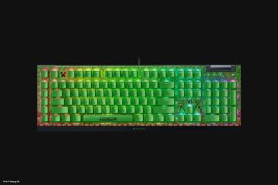 Razer BlackWidow V4 X Minecraft Edition - Razer Green - thumbnail