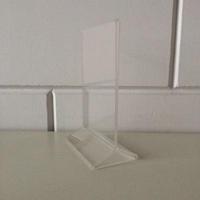 Menu-standaard acryl A6 - 10x15 cm - 30 stuks - thumbnail